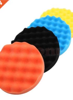 4pcs/Set 3/4/5/6/7 Inch Buffing Sponge Polishing Pad Hand To