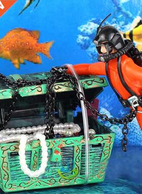 1pcs New Unique Design reasure Hunter Diver Action Figure Fi