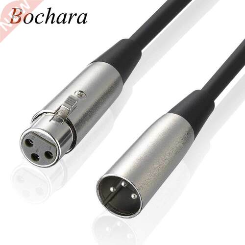 Bochara pin XLR Cable Male to Female Dual Shielding Audio