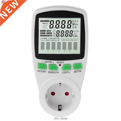 Grand LCD ue compteur numérique tension wattmè