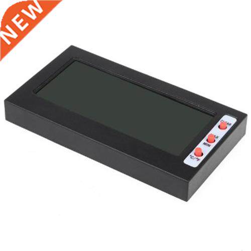 LCD Screen Thermometer C / F hygrometer Max Min Memory tempe