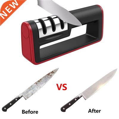Kitchen Quick Professional Kitchen 3 Stages Sharpener Knife