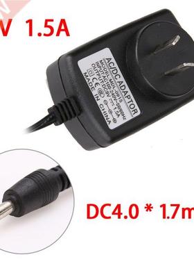 Universal AC to DC Power Adapter 4.0mmx1.7mm 9V 1.5A Switchi