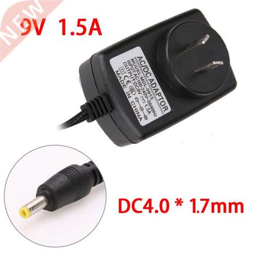 Universal AC to DC Power Adapter 4.0mmx1.7mm 9V 1.5A Switchi
