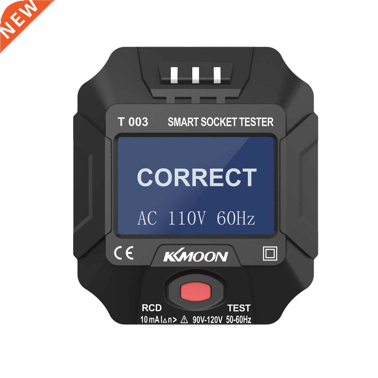 220~250V Socket Outlet Tester Smart Socket Tester Digital