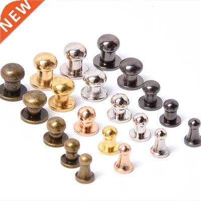 40Sets Metal Zinc Alloy Knob Screw Rivets  Crafts Leather