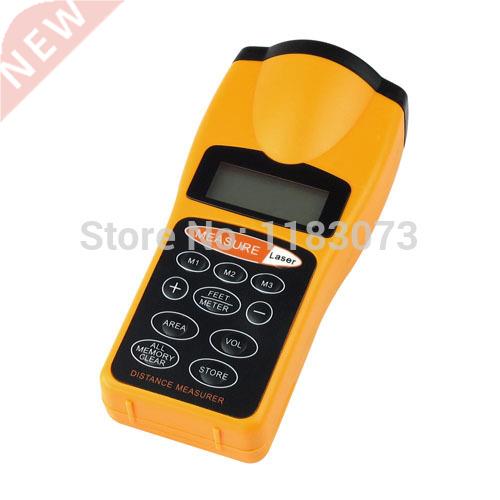 Handheld Ultrasonic Tape Measure Distance Meter Laser Pointe