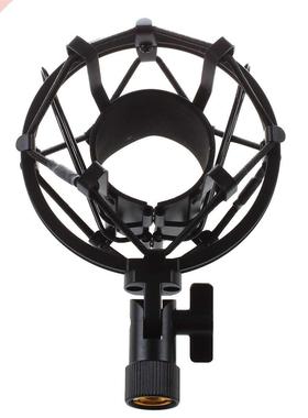 miniphone Mic Black Shock Mounts Fits MXL, EV MICs Condenser