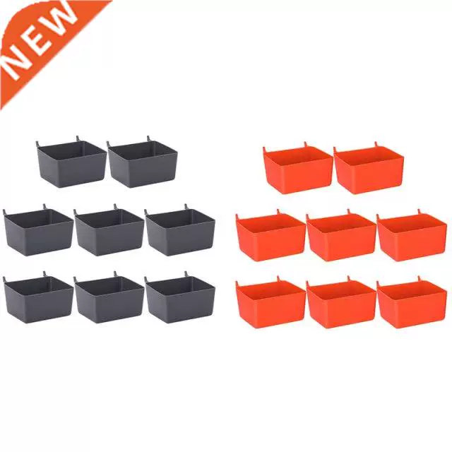 8 Pieces PEGBOARD BIT PEGBOARD Parts Storage Pegboard A