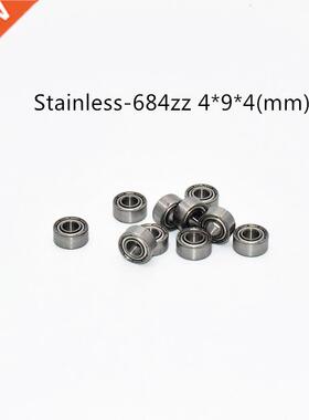 Stainless steel bearing 10PCS S684ZZ 4*9*4(mm) free shipping
