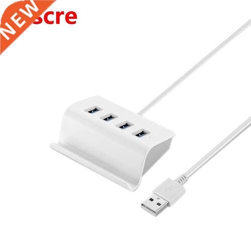 4-Port USB 3.0 Portable Mobile Phone Holder Data Hub Suitabl