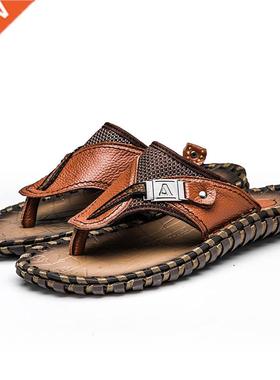 Luxury Brand Handmade Genuine Leather Shoes Cow Men Casual S