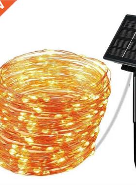 100/200 Leds Solar String Light Outdoor Lights Garland Fairy
