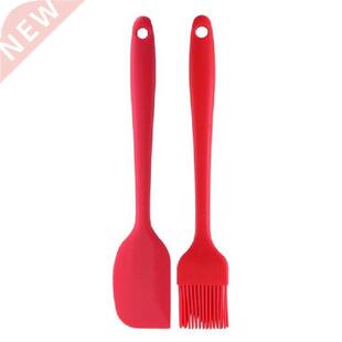 2Pc/Set Silicone Cream Butter Mixer Cake Spatula Pastry Oil