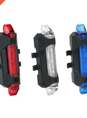 LED Bicycle Lights Rear LED Light Waterproof USB Rechargeabl