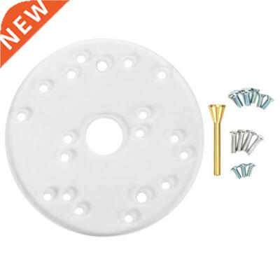 Router Universal Base Plate Acrylic with Centering Pin Screw