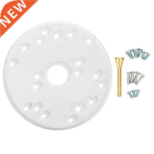 Router Universal Base Plate Acrylic with Centering Pin Screw