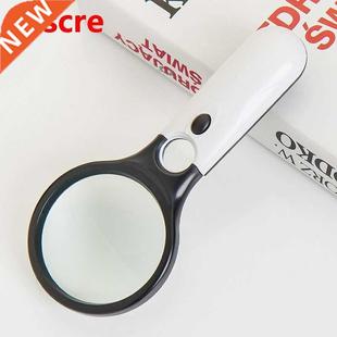 3X 45X Magnifier 3LED Illuminated Aid Seniors Reading Micros
