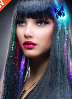 2pcs/set LED Flshing Led Hir Brids Ed Brid Women Hir