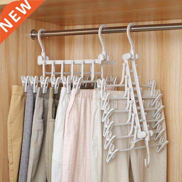 Clothes Rack 6-hangers-in-1-set Magical Clothing Hanger Non-