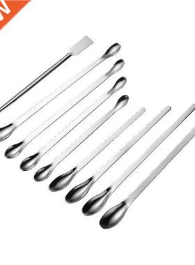 UKCOCO in 1 Stainless Steel Sampling Spoons Laboratory