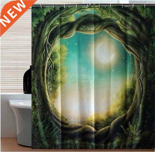 Forest bathroom waterproof shower curtain 180*180 cm Dream