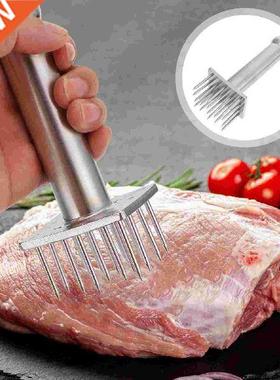 1Pc Durable Sturdy Portable Meat Tenderizing Needle Kitchen