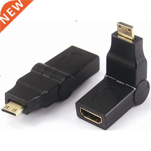 180 degree Rotating 90 angle Mini HDMI Male to HDMI Female A