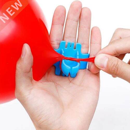 2Pcs/Lot Plastic Balloon Knotter Latex Balloon Fastener Easi