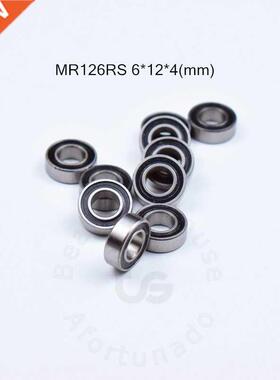 Miniature 10pcs MR126RS 6*12*4(mm) free shipping chrome ste