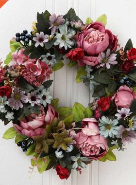 Valentine's Day Artificial Wreath Wedding Anniversar