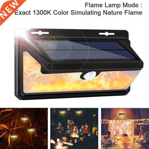 Solar Powered LED Garden Lig Outdoor Waterproof Motion