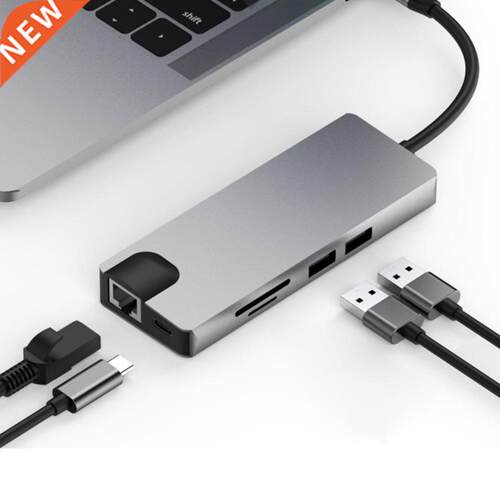 9 In 1 Type-C To Hdmi Docking Station Dual Monitor Docking S