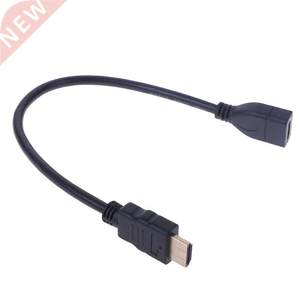 1Pc 15cm/ 30cm HDMI-compatibale Male To Female Extension Cab