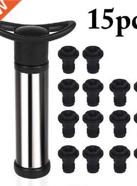Wine Saver Vacuum Pump with 8pcs 14 pcs Vacuum Bottle