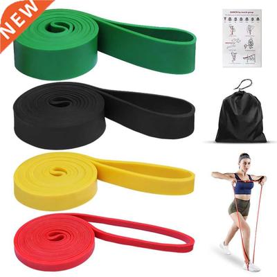 Banda de resistencia de látex para hacer ejercicio, b