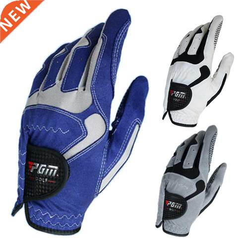GLOVES Men's Glove Micro Fiber Soft white blue gery
