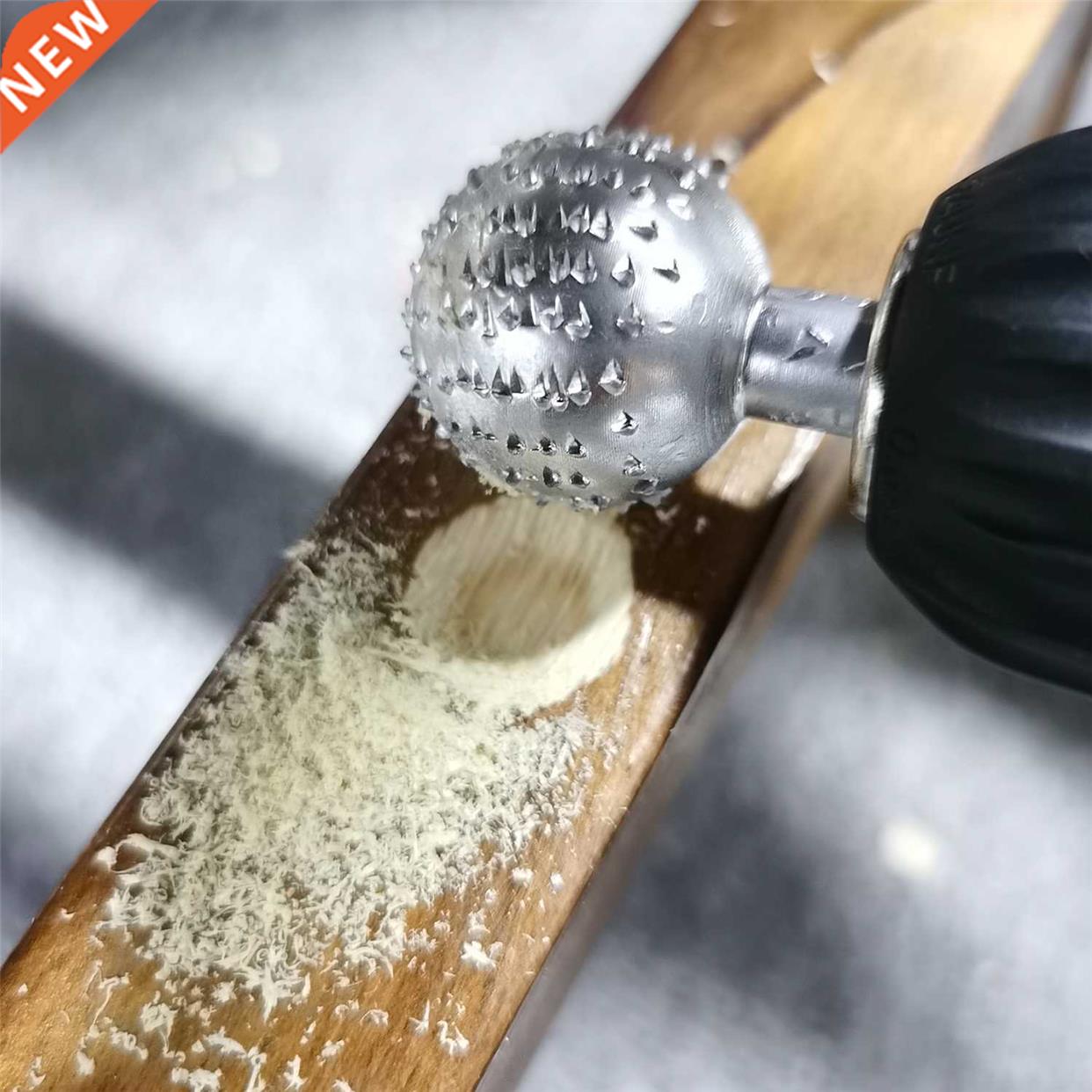 Carbide Burr Sphere Rotary Burr 1/4 inch Shank Carbide File