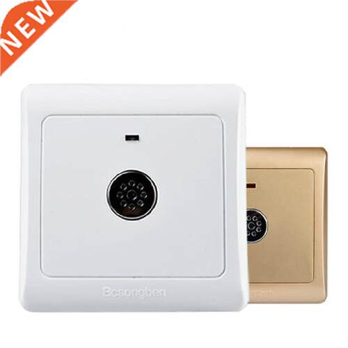 220v 86 wall smart home led three-line fire strong sound lig