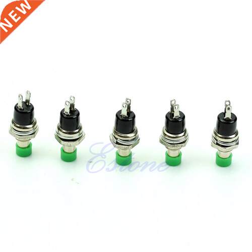 5Pcs Momentary On Off Push Button Micro Switch Red/Green L15