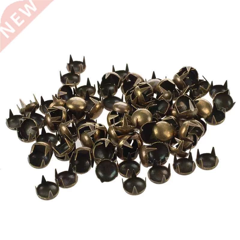100pcs 7mm round rivet cone bronze decorative studs rivet DI