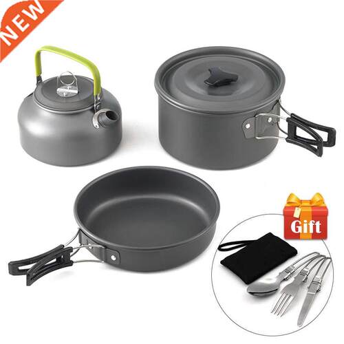 Ultra-light Aluminum Alloy Camping Cookware Utensils Outdoor