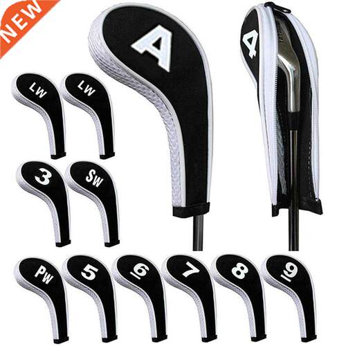 High Quality 12Pcs Rubber Neoprene Golf Head ver Golf Club I