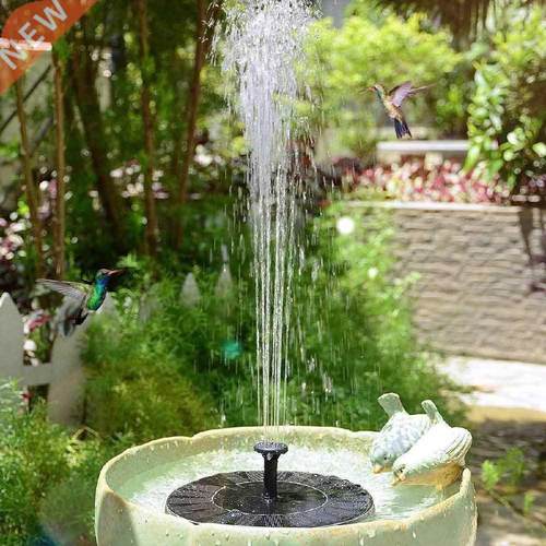 Solar Fountain Solar Water Fountain Garden Pool Pond Outdoor
