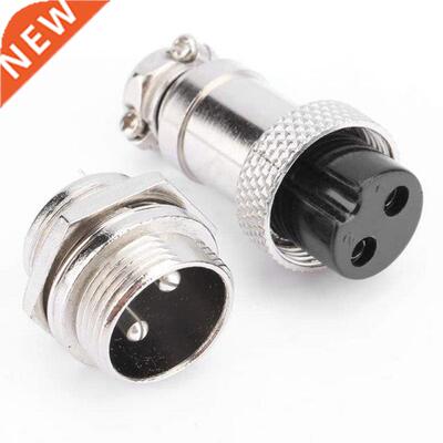 GX16 Aviation Connector 2-Pin 400V Screw Type Male And Femal