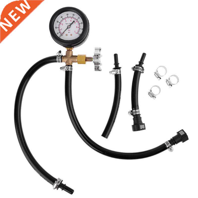 Quick Connected Fuel Injection Pump Pressure Tester Gauge wi
