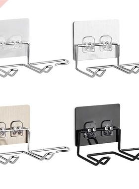 Hairdryer Shelf Wall Mounted Hair Dryer Straightener Holder