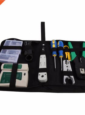 RJ45 RJ11 Crimper Cable Tester Cutter Punch Down Tool Cable