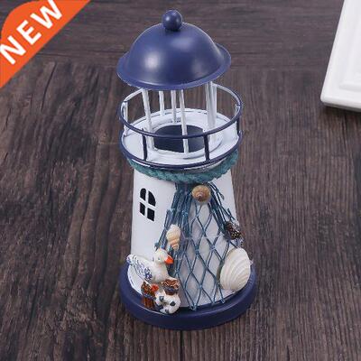 Lighthouse Decor Nautical Mediterranean Beach Light Lamp