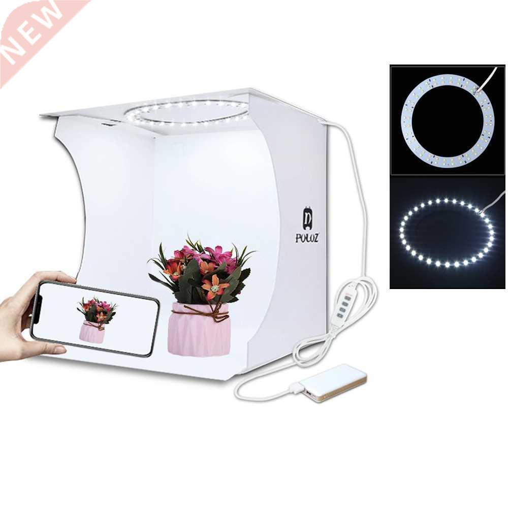 Mini Ring Lightbox Folding Portable Photo Studio Box Photogr